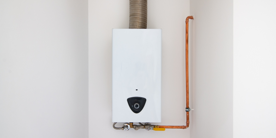 Modern home gas water heater